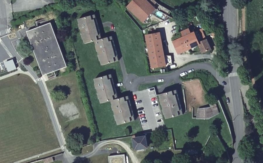 Vue aérienne du Rond-point anonyme n°145009222