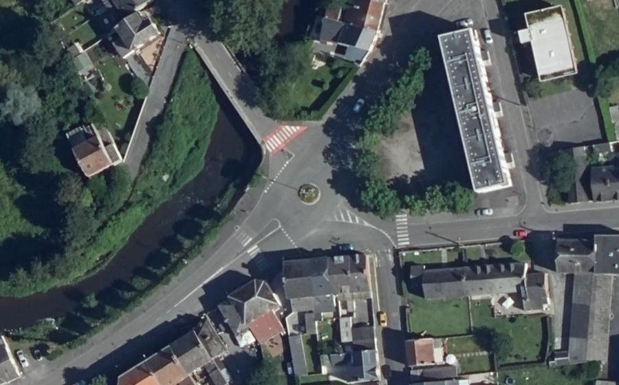 Vue aérienne du Place Foch