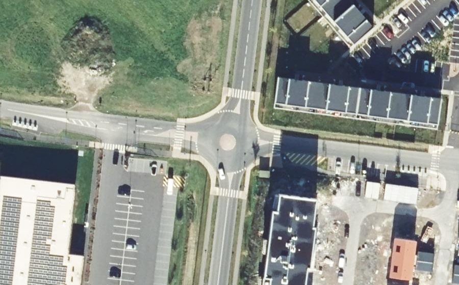 Vue aérienne du Rue des Alouettes