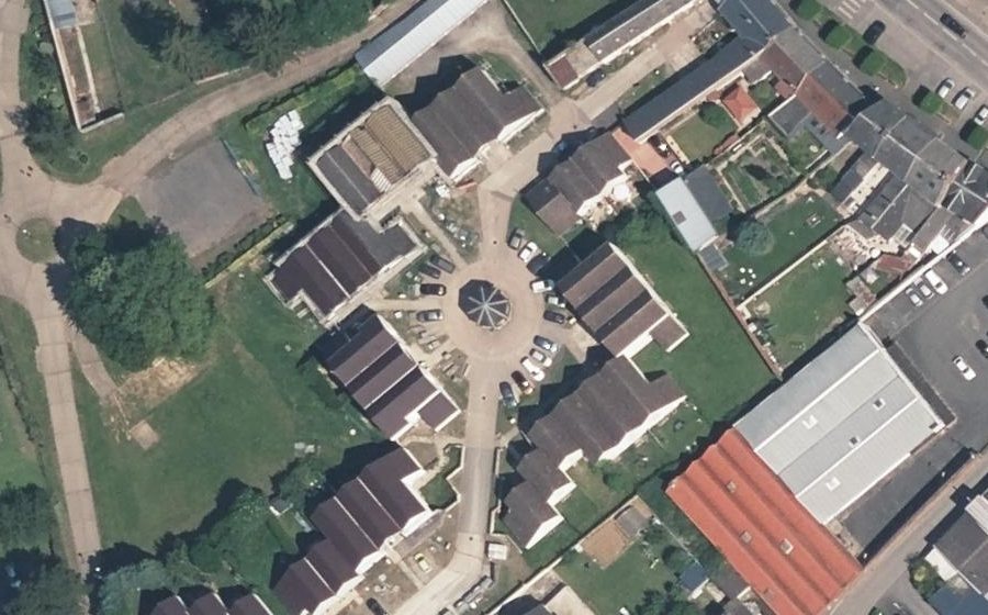 Vue aérienne du Rue des Anciens d'Afn