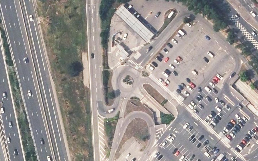 Vue aérienne du Rond-point anonyme n°14664970