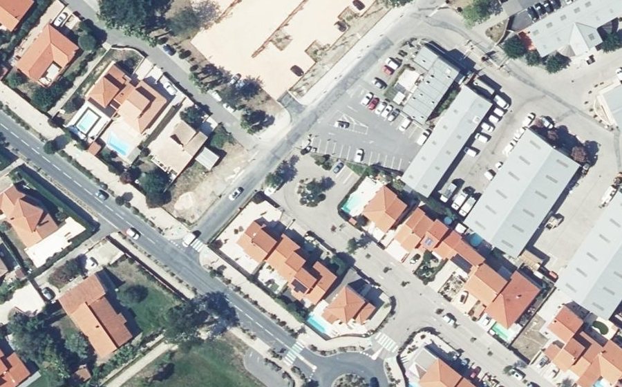 Vue aérienne du Rue François Jaubert de Passa