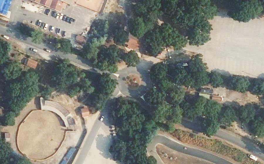 Vue aérienne du Avenue du Gaillou