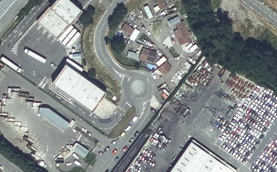 Vue aérienne du Impasse de la Seillonne