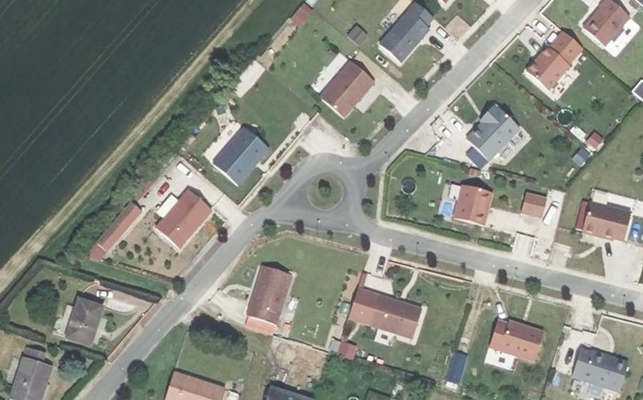 Vue aérienne du Rue Joseph Faucheux