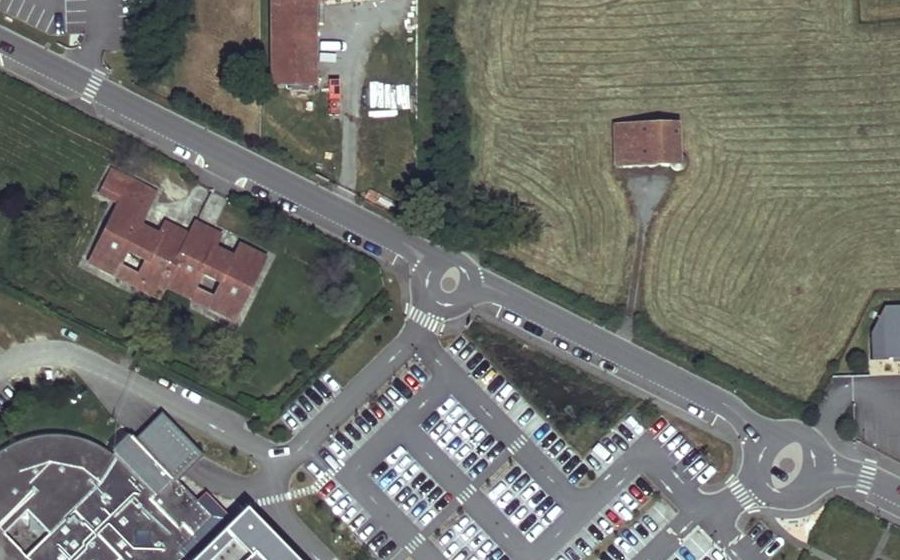Vue aérienne du Avenue Simone Veil