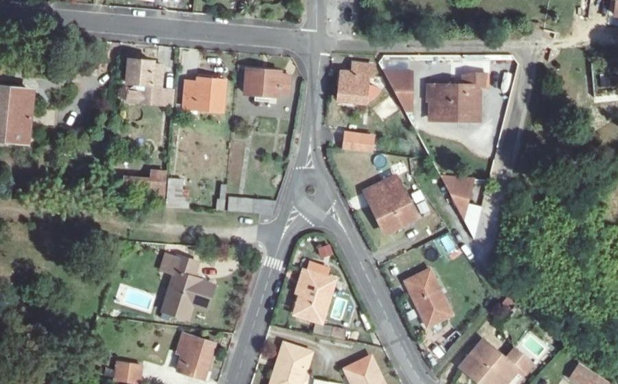 Vue aérienne du Rue de Peyre