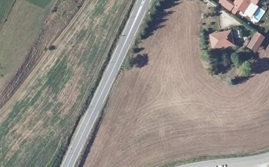 Vue aérienne du Carrefour de l'Arsenal