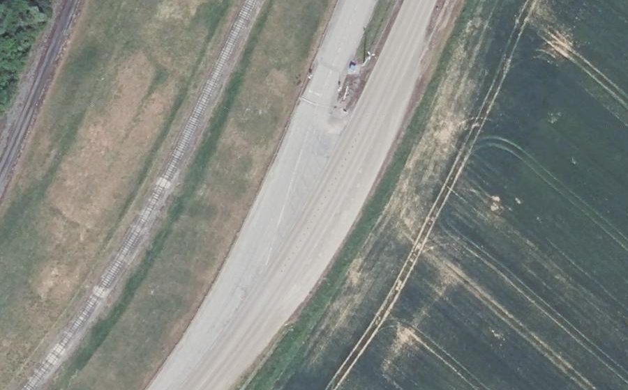 Vue aérienne du Rond-point anonyme n°1495870790