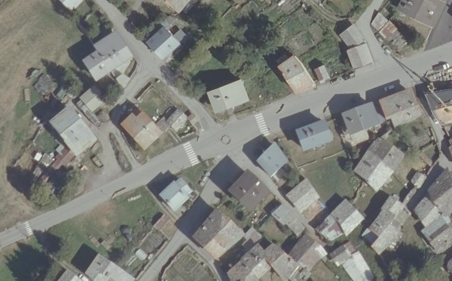 Vue aérienne du Rue du Pontet