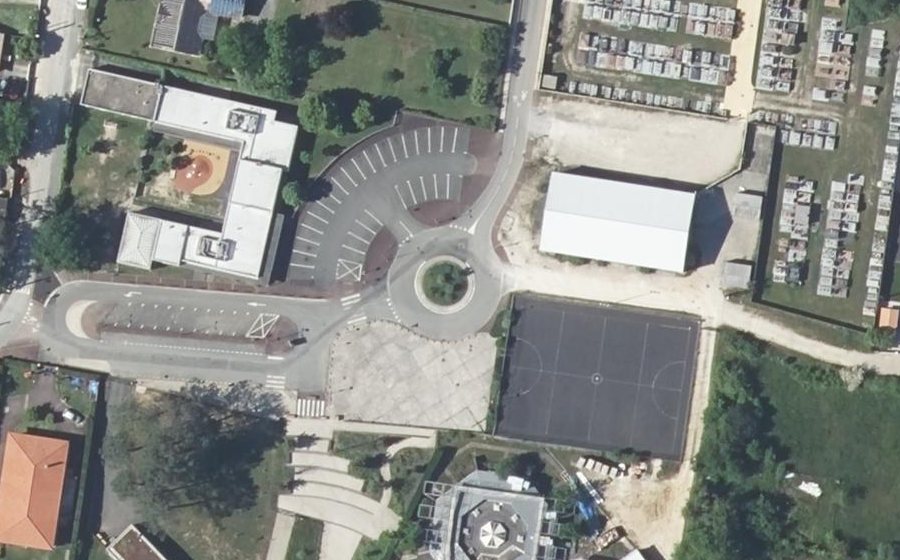 Vue aérienne du Allée de Peydeblanc