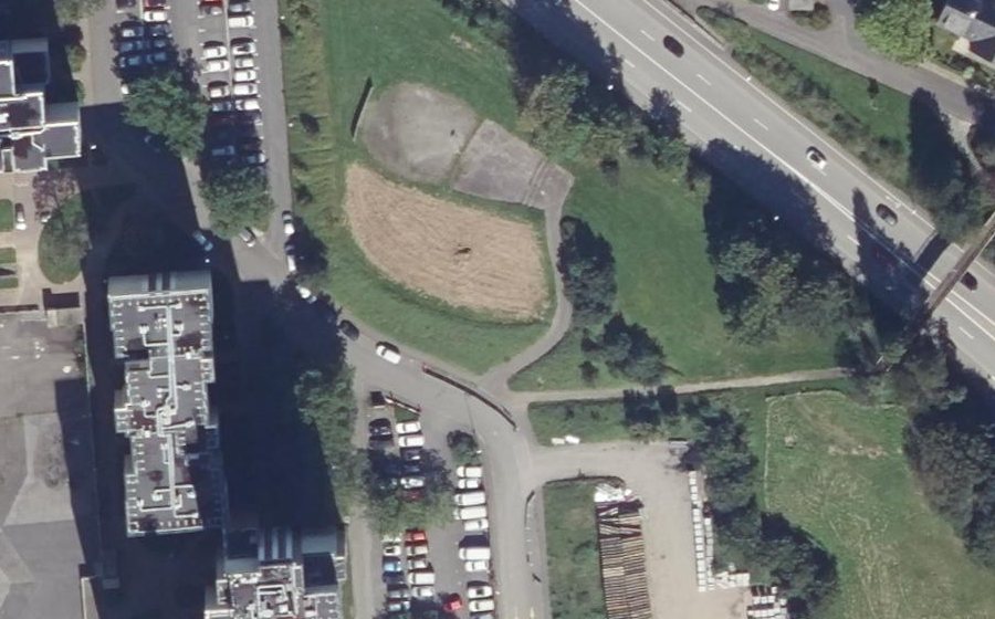 Vue aérienne du Rue de Vannes