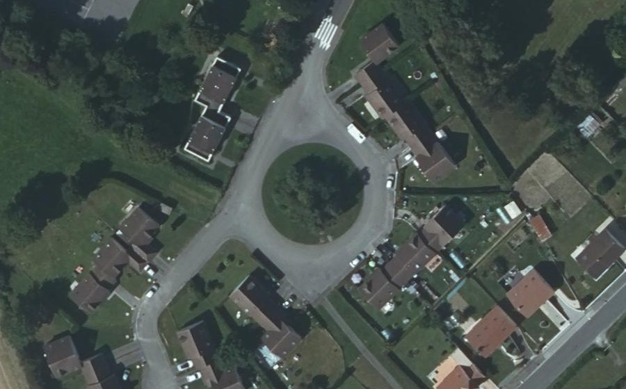 Vue aérienne du Allée du Grand Clos