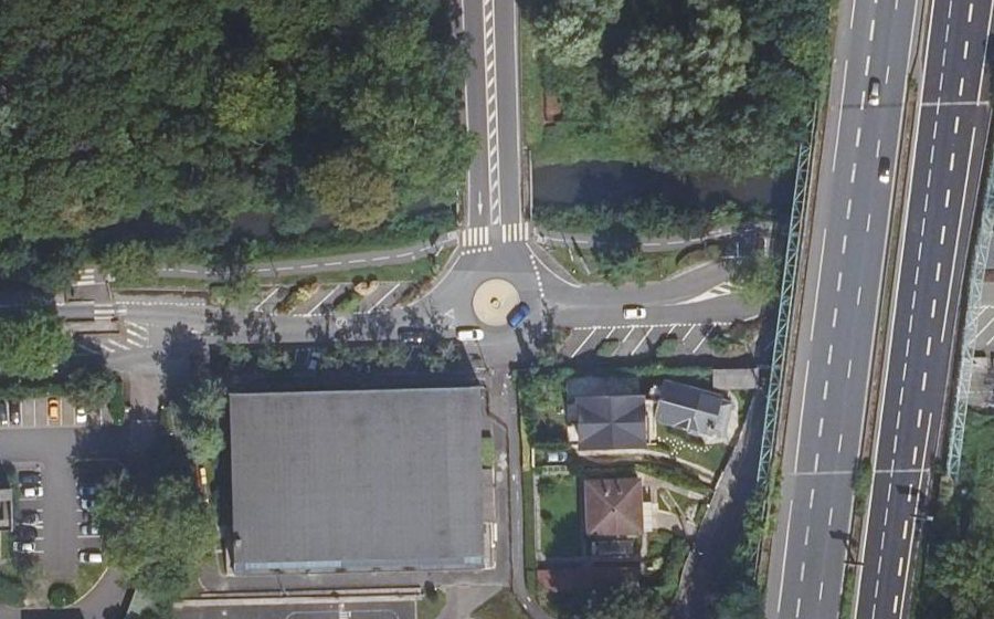 Vue aérienne du Rue Guy Môquet