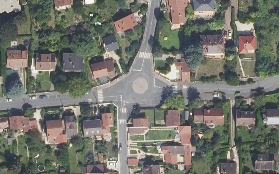 Vue aérienne du Rond-point anonyme n°15230009
