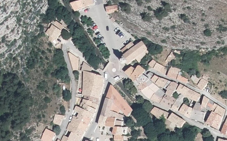 Vue aérienne du Grande Rue