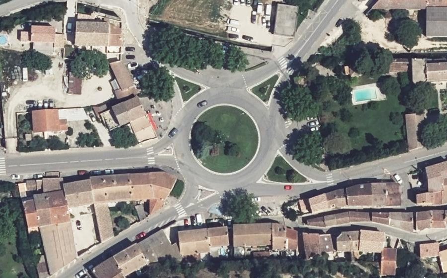 Vue aérienne du Place Saint-Joseph