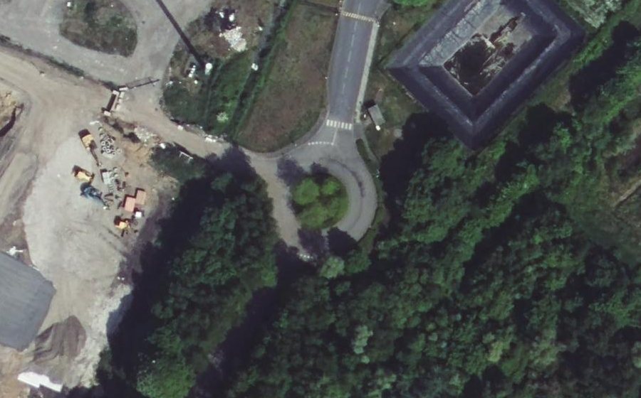 Vue aérienne du Rond-point anonyme n°154000187