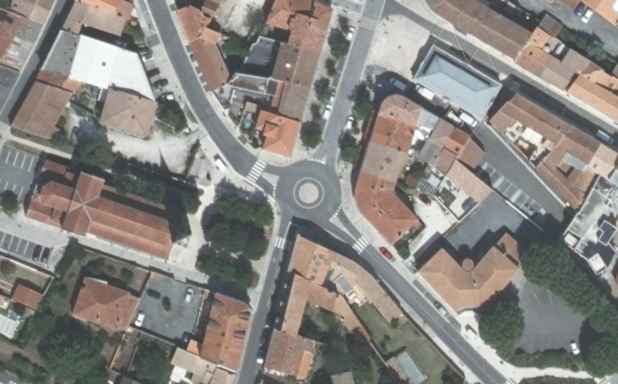 Vue aérienne du Boulevard Pasteur