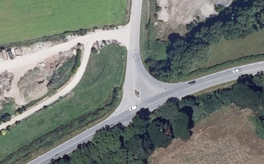 Vue aérienne du Rond-point anonyme n°1547479532
