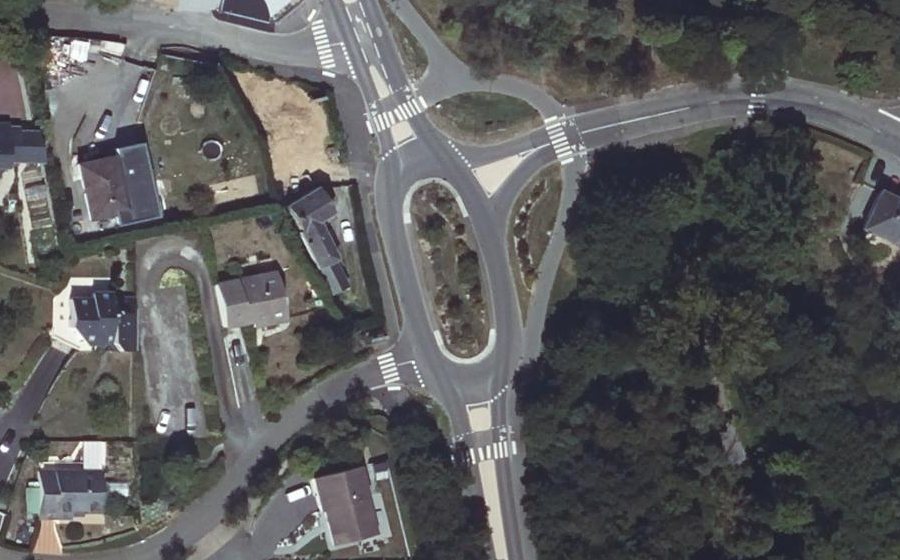 Vue aérienne du Boulevard Pierre Mendès France