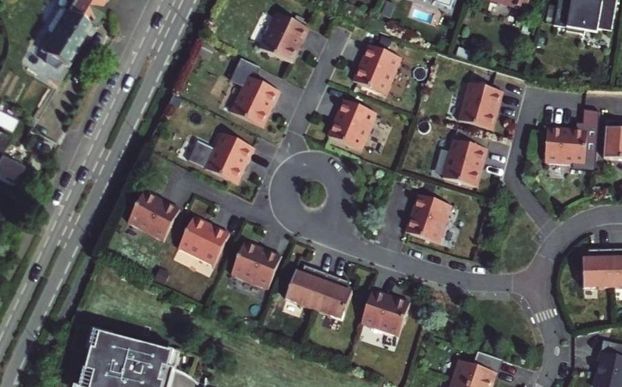 Vue aérienne du Allée Louis Cloart