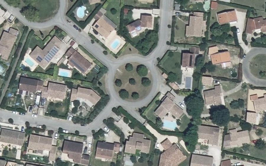 Vue aérienne du Lotissement le parc des cigales