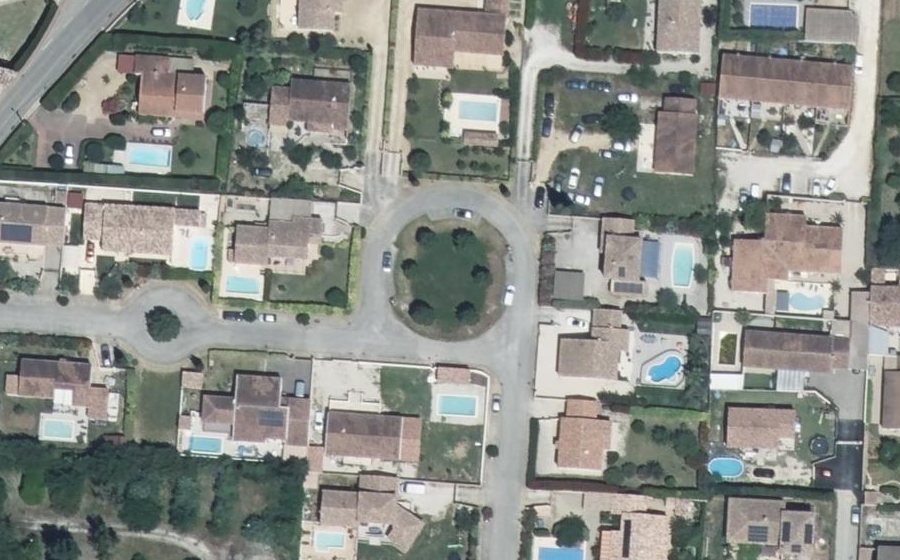 Vue aérienne du Lotissement le parc des cigales