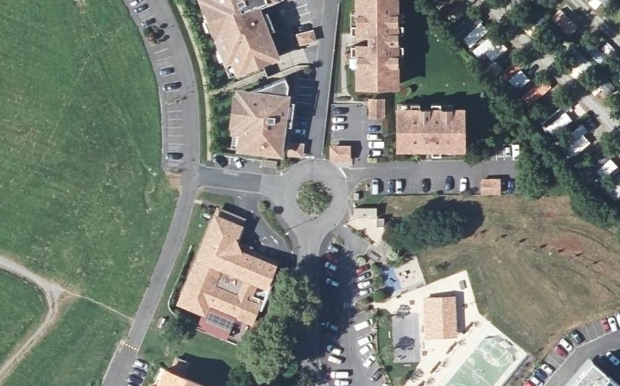 Vue aérienne du Rue de Dongoxenia