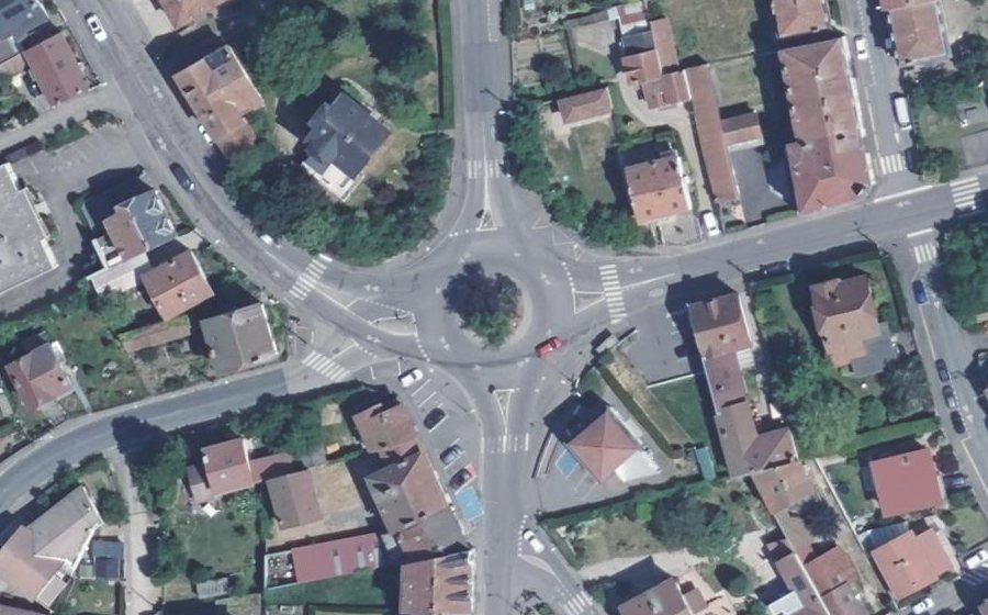 Vue aérienne du Rue Notre-Dame-de-Lorette