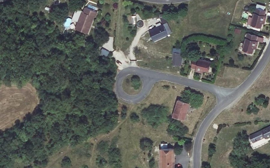 Vue aérienne du Impasse de la Brousse