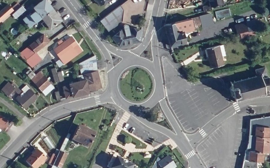 Vue aérienne du Place Charles de Gaulle