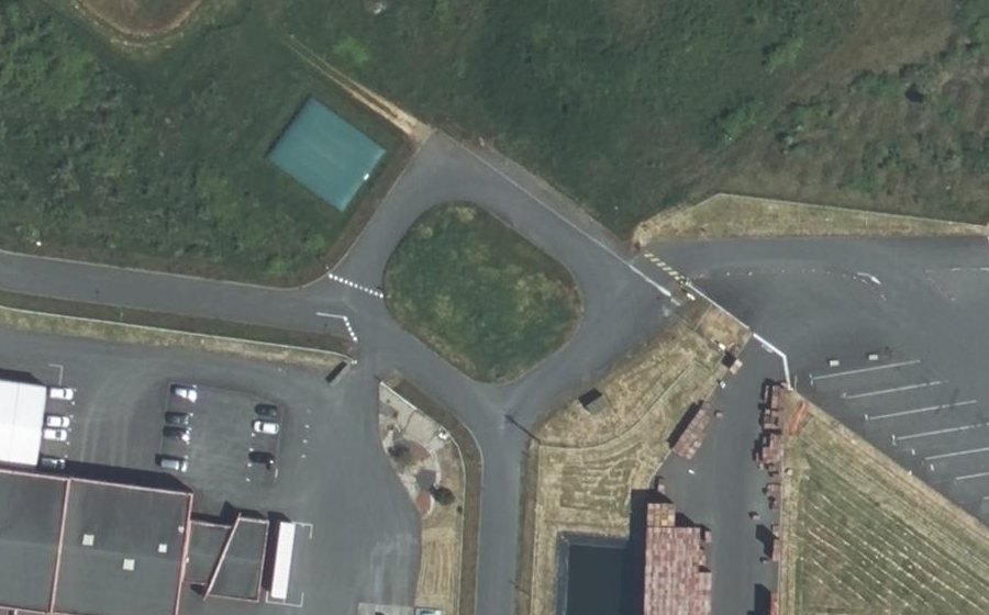 Vue aérienne du Rue de l'Expansion