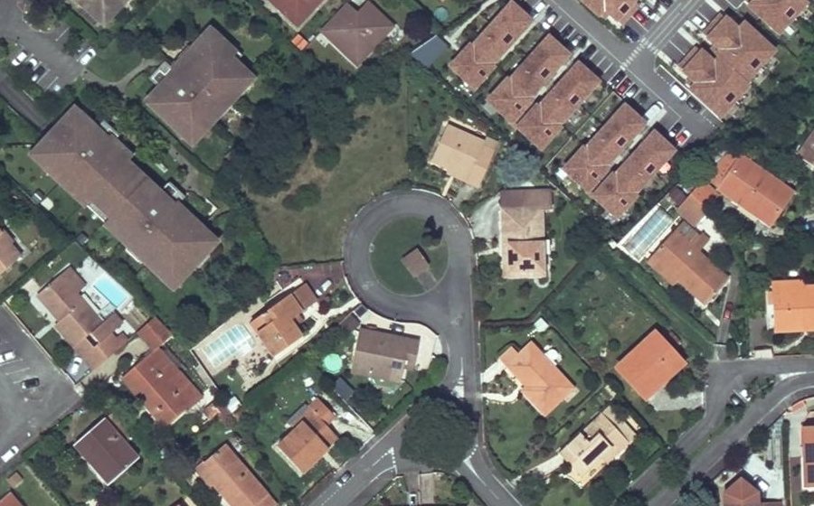 Vue aérienne du Rond-point anonyme n°16286517