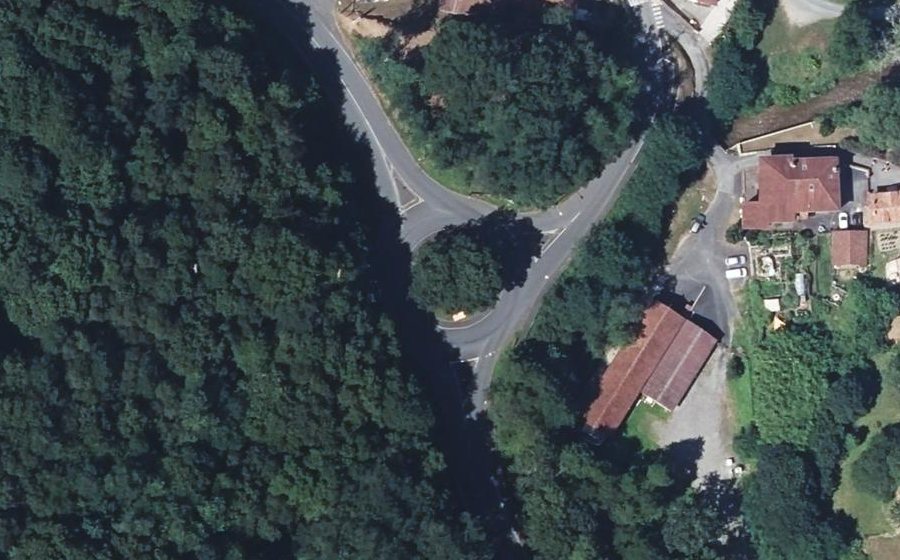 Vue aérienne du La Mouline biribilgunea