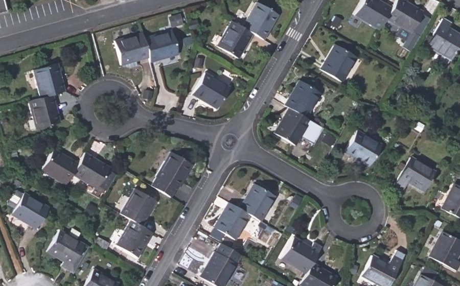 Vue aérienne du Rue Joseph Cherbonneau