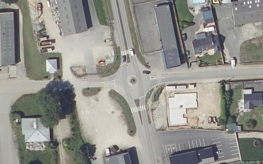 Vue aérienne du Rue d'Armor