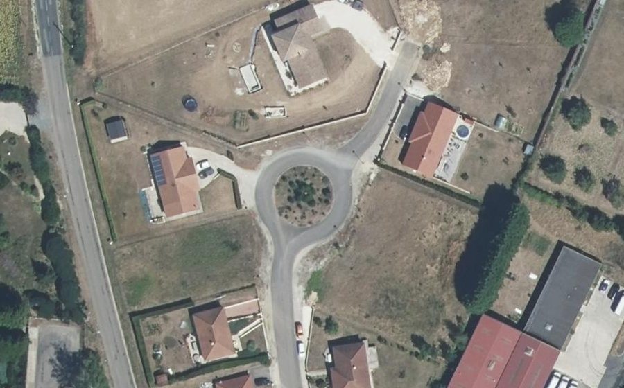 Vue aérienne du Rue des Ormes