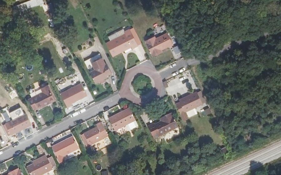 Vue aérienne du Rond-Point Libellules