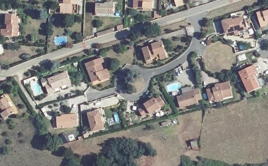 Vue aérienne du Lotissement Les Fours à Bois