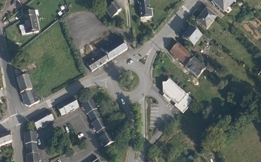 Vue aérienne du Giratoire de la Métairie