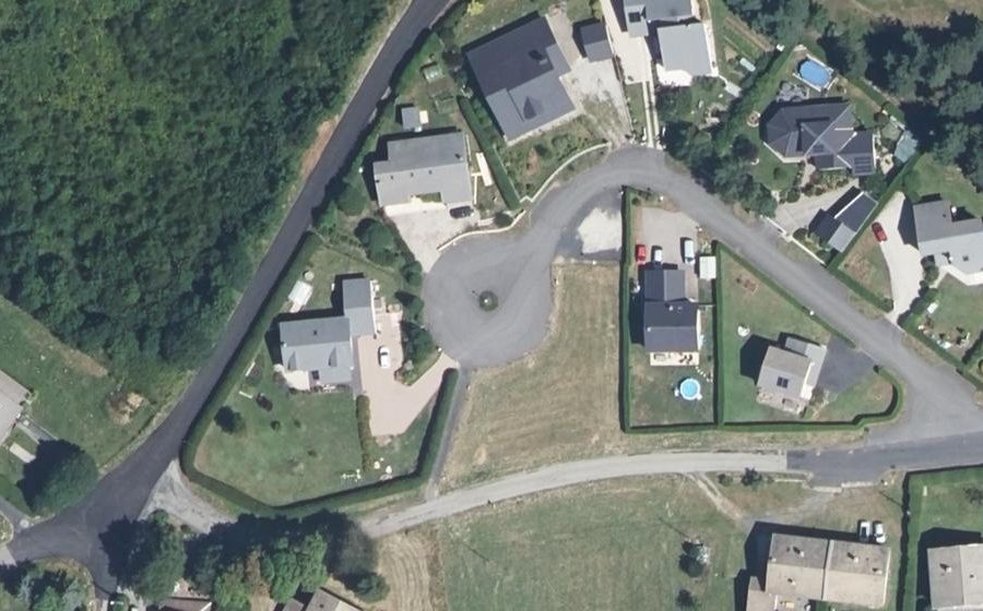 Vue aérienne du Rue Lou Pinatou