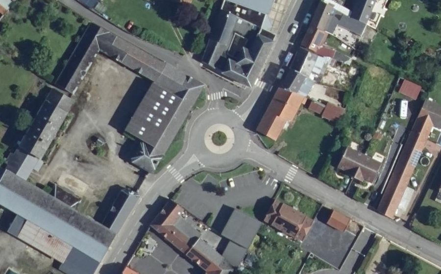 Vue aérienne du Rue du Colonel Chépy