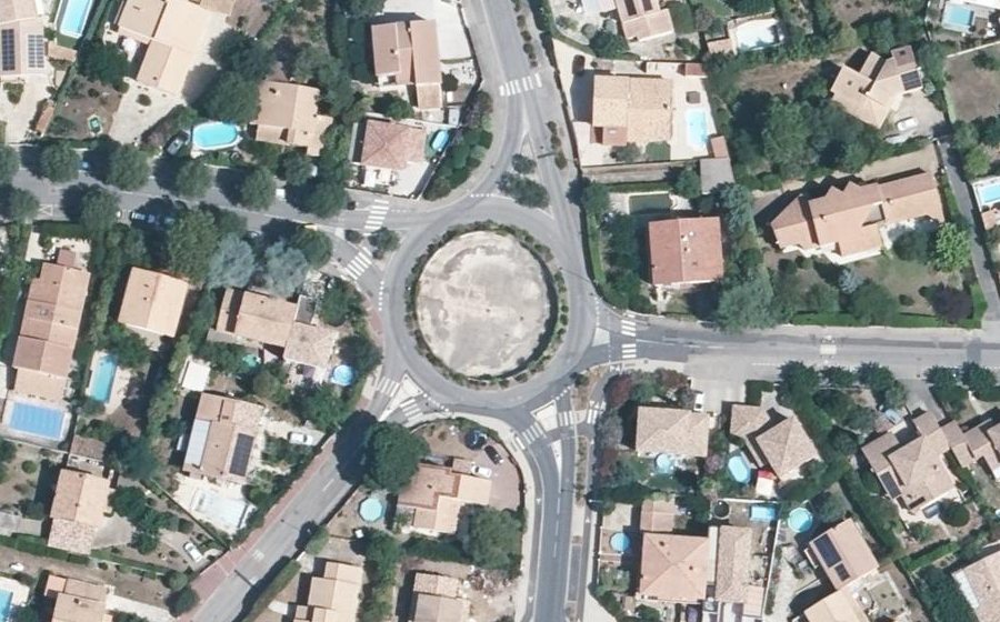 Vue aérienne du Place Charles de Gaulle