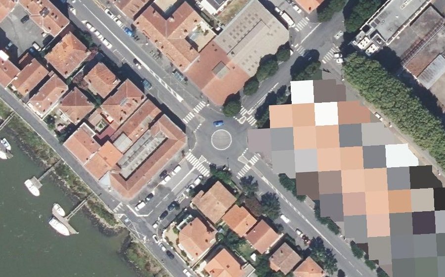 Vue aérienne du Giratoire Jean Jaurès