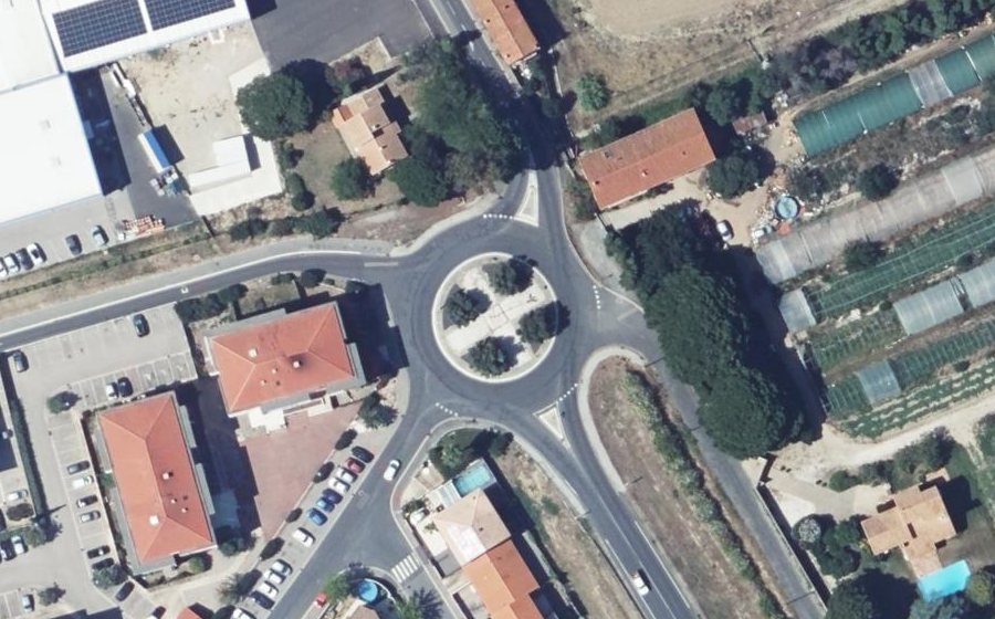 Vue aérienne du Les Portes de Sainte-Eugénie