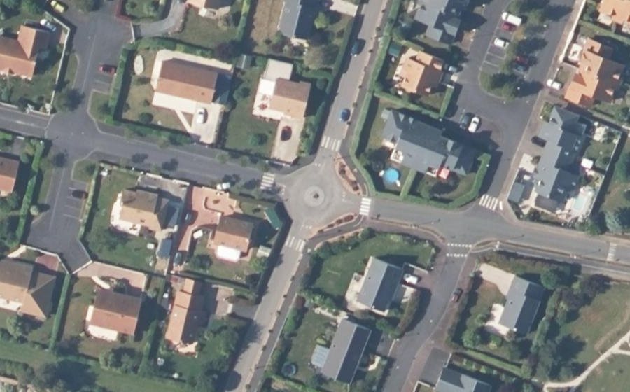 Vue aérienne du Route de Tailleville