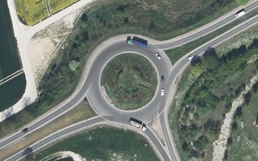 Vue aérienne du Route de Witry