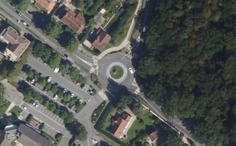 Vue aérienne du Place Dom Helder Pessoa Camara
