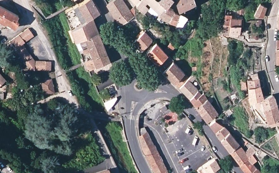 Vue aérienne du Place Gambetta